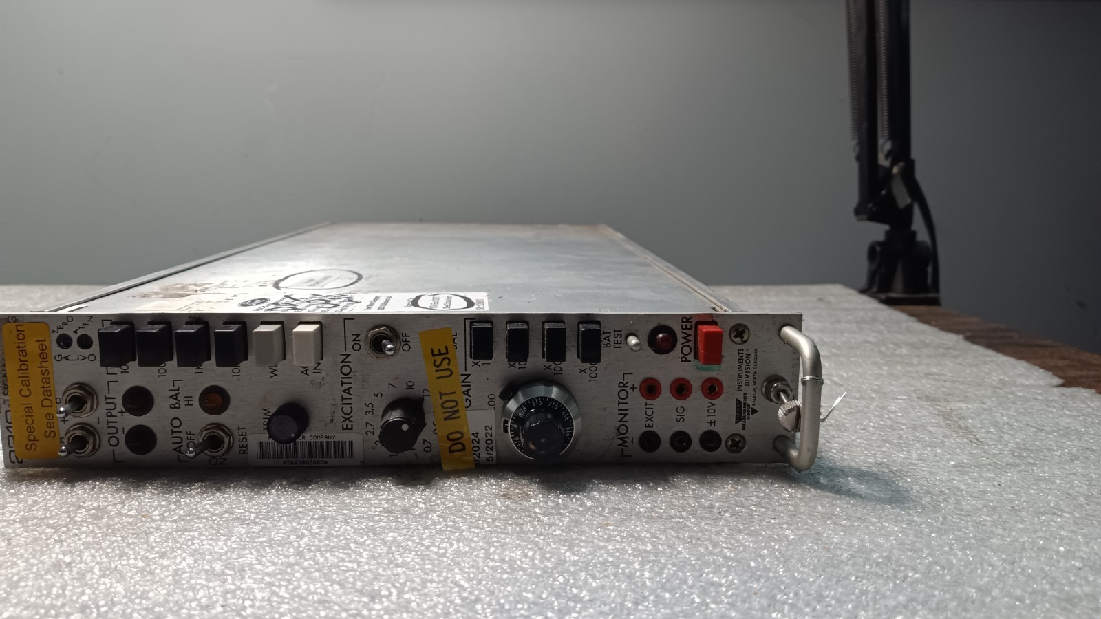 UNTESTED Vishay Measurements Group 2310 Signal Conditioning Amplifier