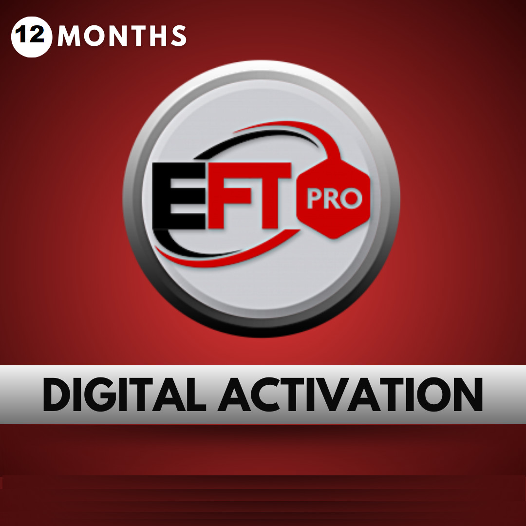 EFT Pro 12 Month  License new user (Digital) No need dongle