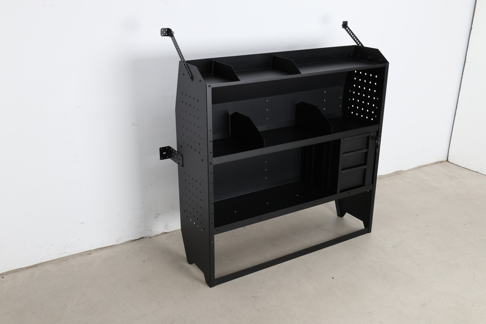 42"Wx43"Hx13"D Van Shelving for Ford Transit Connect,Ram Promaster City w/drawer