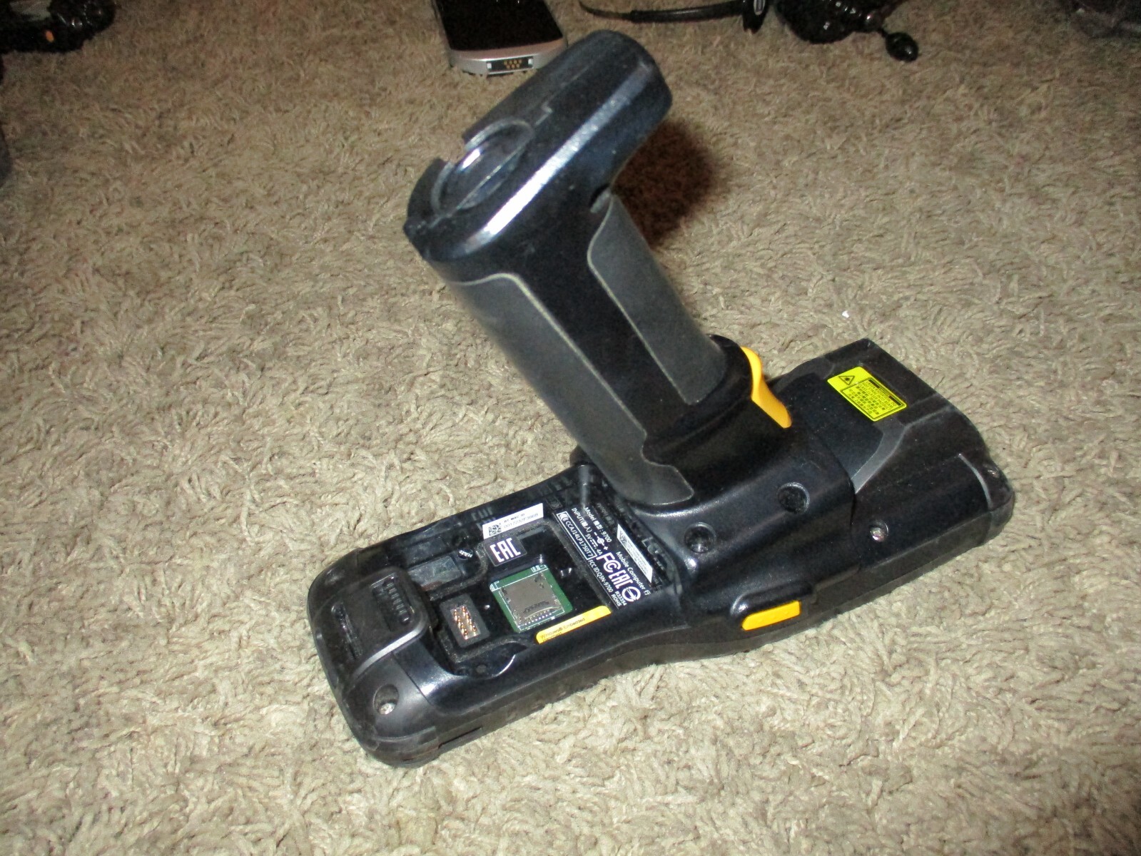 CipherLAB 9700 Mobile Computer Barcode Scanner Yellow/Black