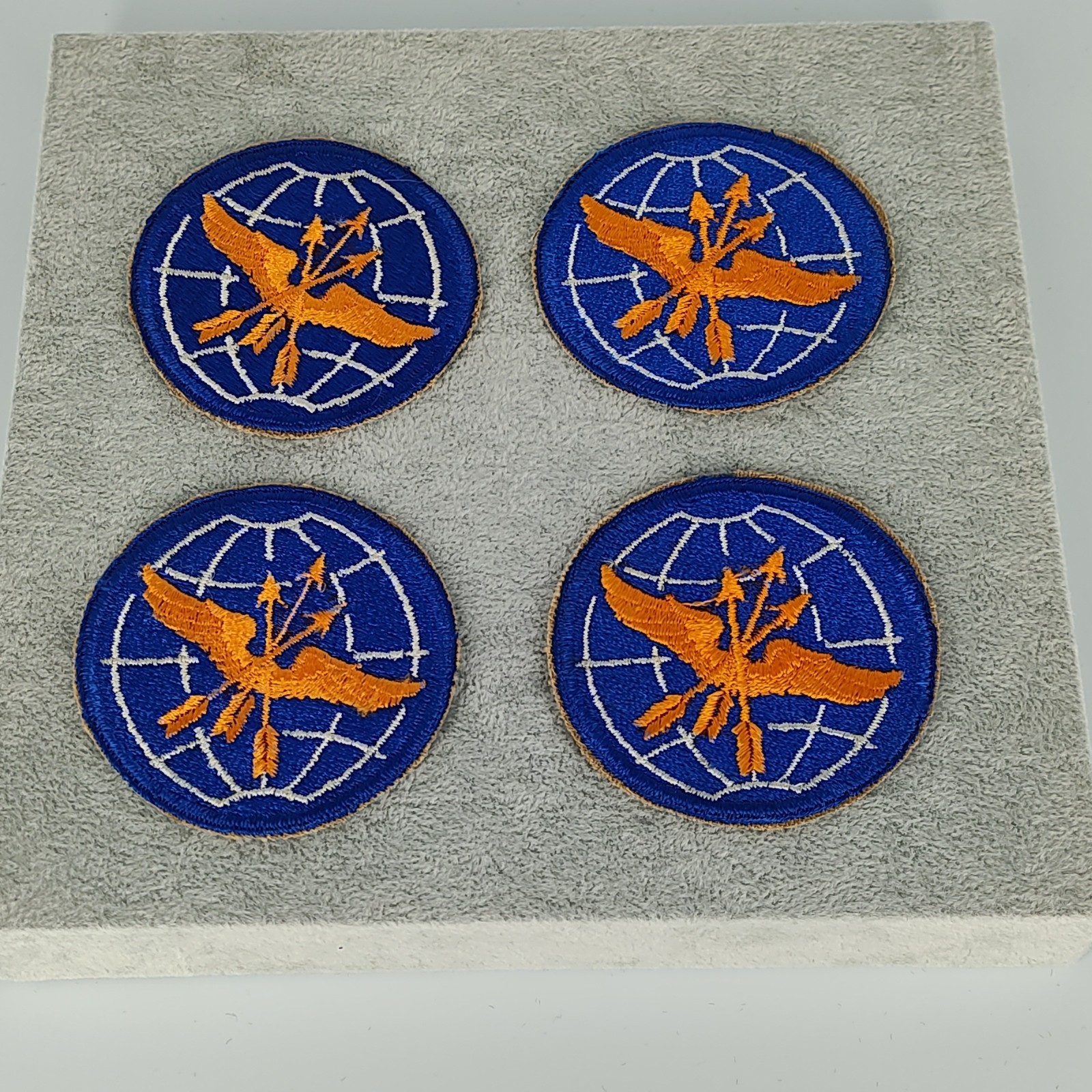 WWII USAAF Air Transport Command Patch Lot – Winged Globe Aviation Insignia