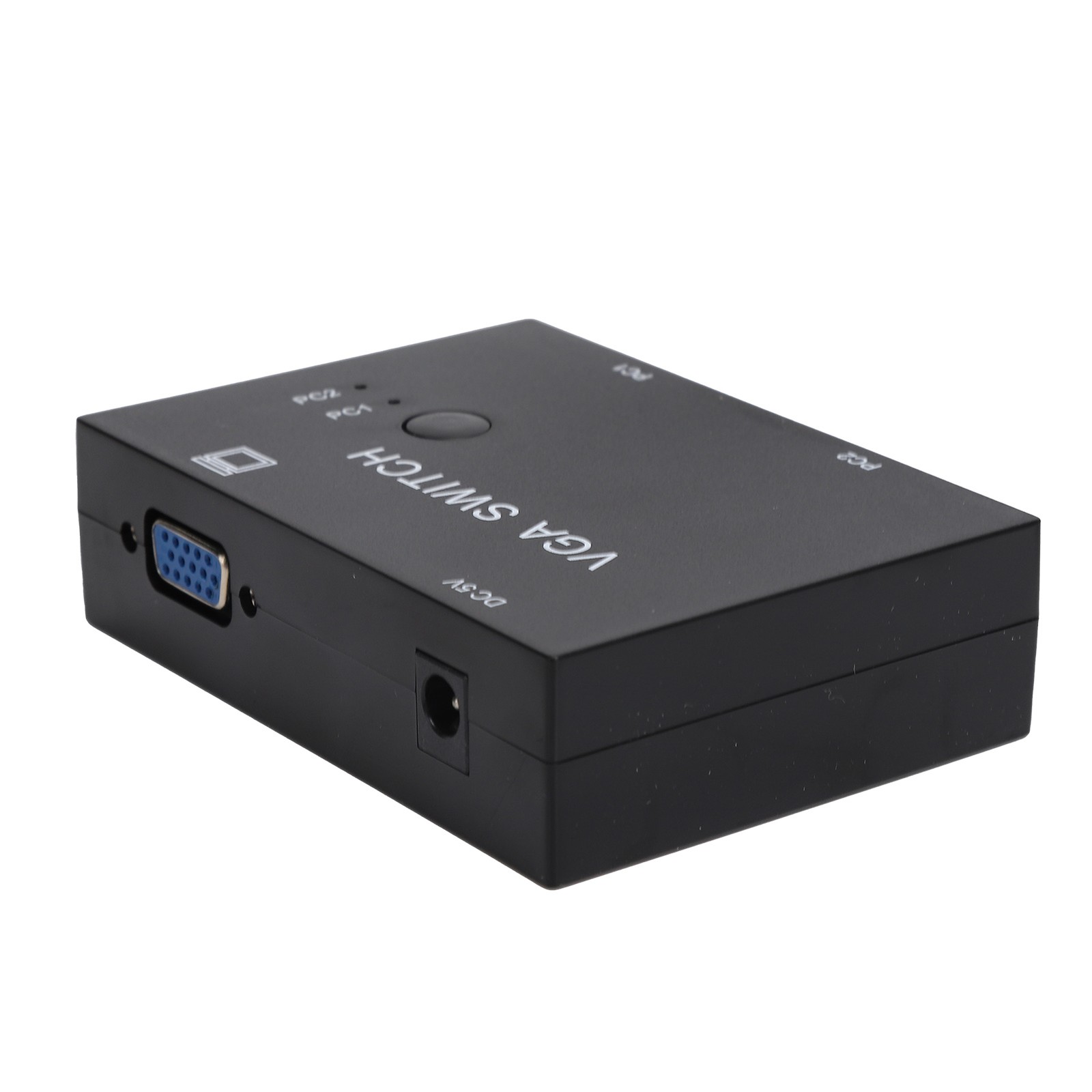 2 Input 1 Output VGA Switcher Efficient Video Conversion For Home/Office ABS