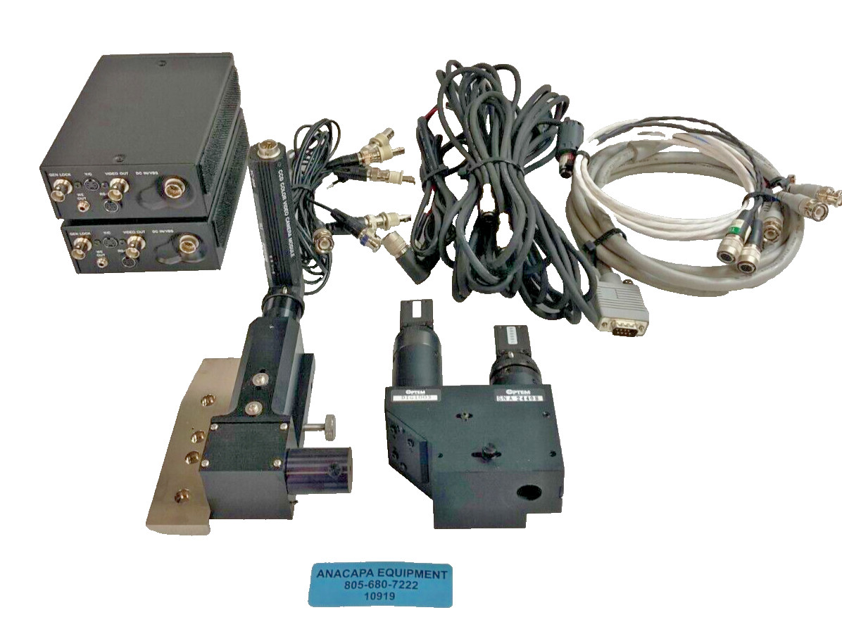 Optem DIG1003 Optics Module w/ Sony CCD Color Camera & Video Camera (10919)