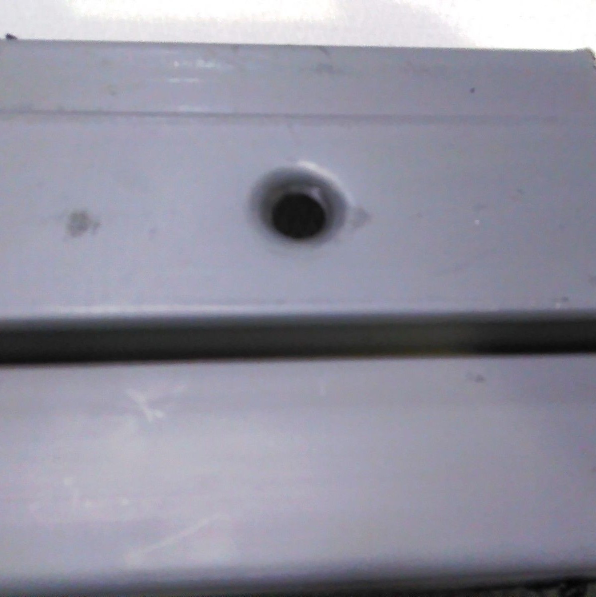 YALE LOCK installers use hollow metal EO frame dimpler with anchor package
