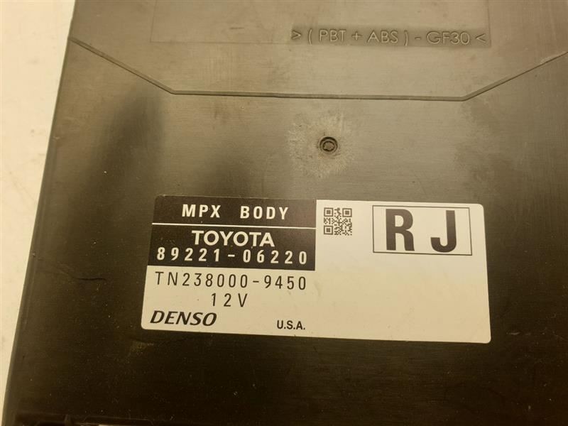 15-17 TOYOTA CAMRY MULTIPLEX NETWORK CONTROL MODULE ECM ASSEMBLY