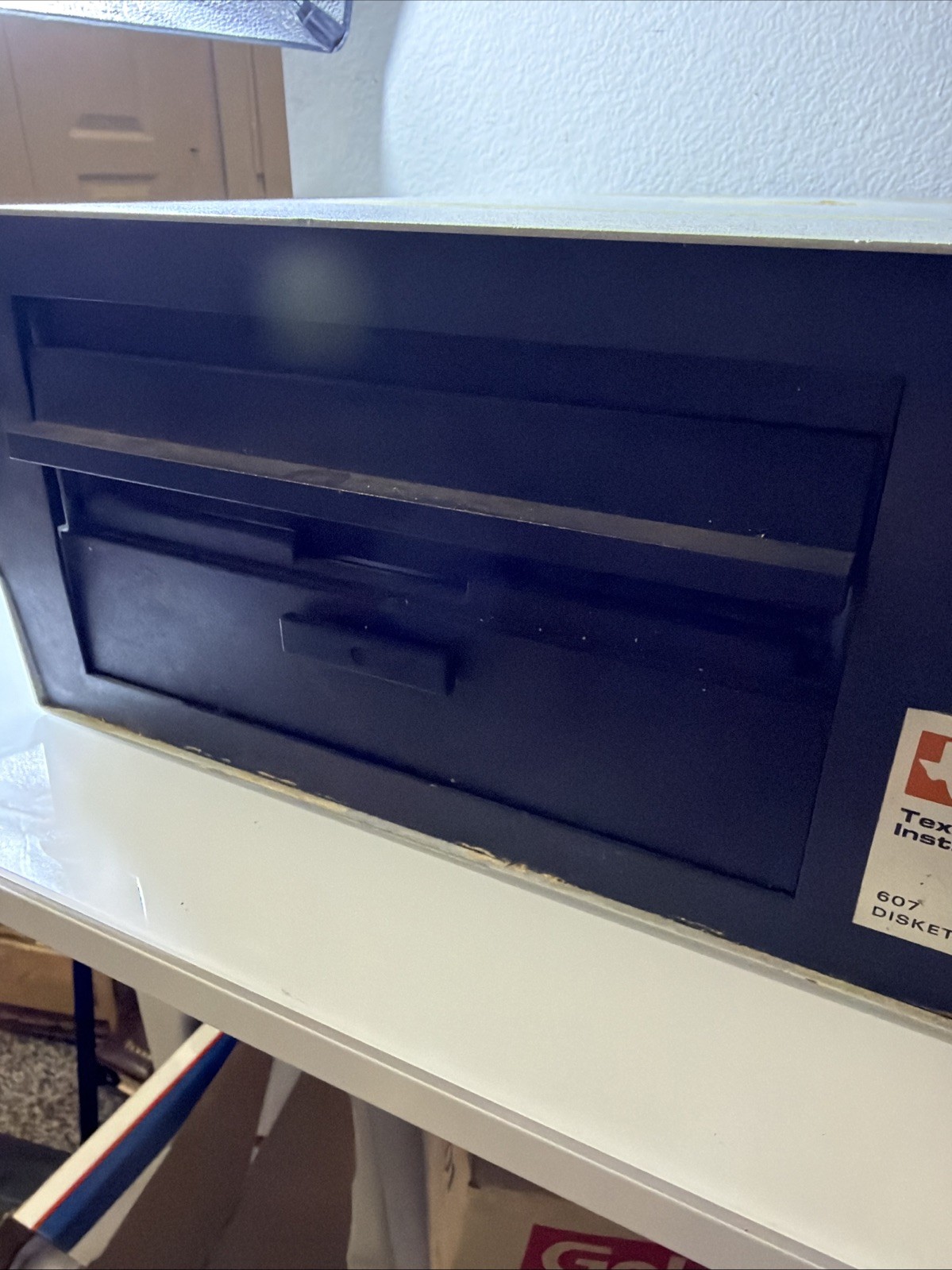 Vintage Texas Instruments 607 Diskette Unit Tested!