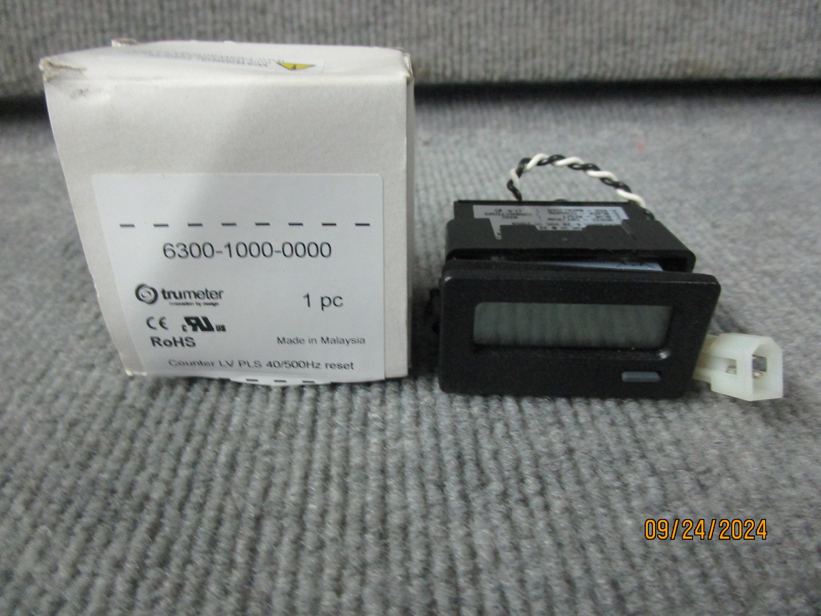 Trumeter 6300-1000-0000 LCD Counter
