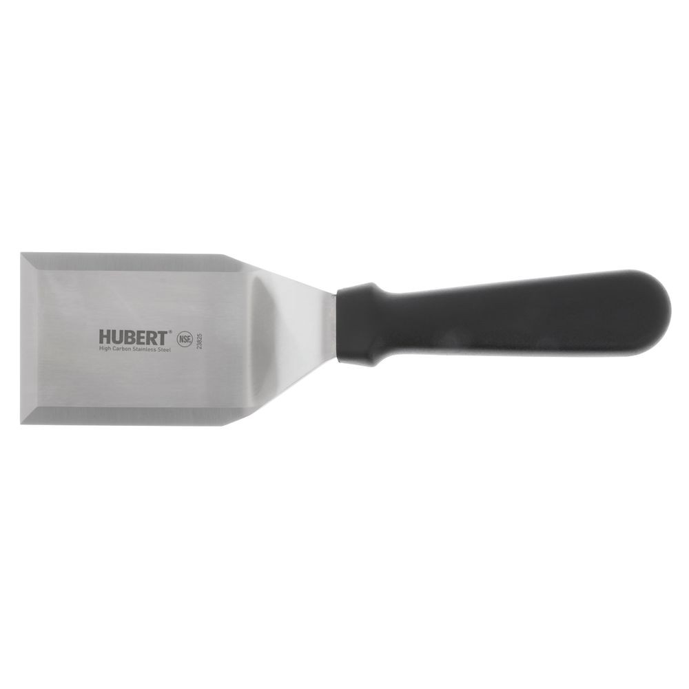 HUBERT® Hamburger Turner Stainless Steel with Black Polypropylene Handle - 4