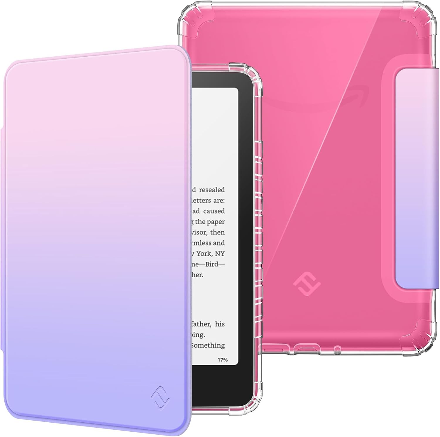 Case for 7" Kindle Paperwhite (12th Generation, 2024) Soft TPU Clear Back Cover