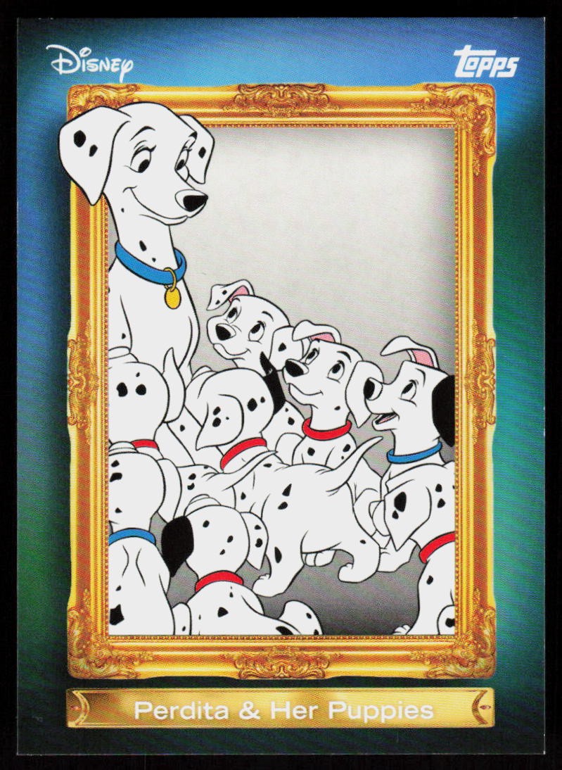 2026 Topps Disney Neon Perdita / Her Puppies #FF-35 NON_SPORT CARD Family First