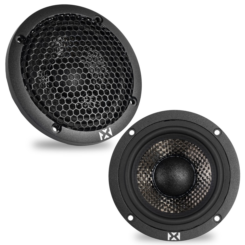 NVX XQS3v2 100W RMS 3.5" X-Series Midrange Speakers