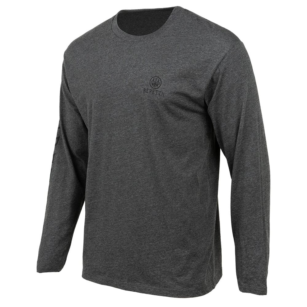 Beretta USA 2.0 Long Sleeve T-Shirt Charcoal (TS230T18900093L): BRAND NEW