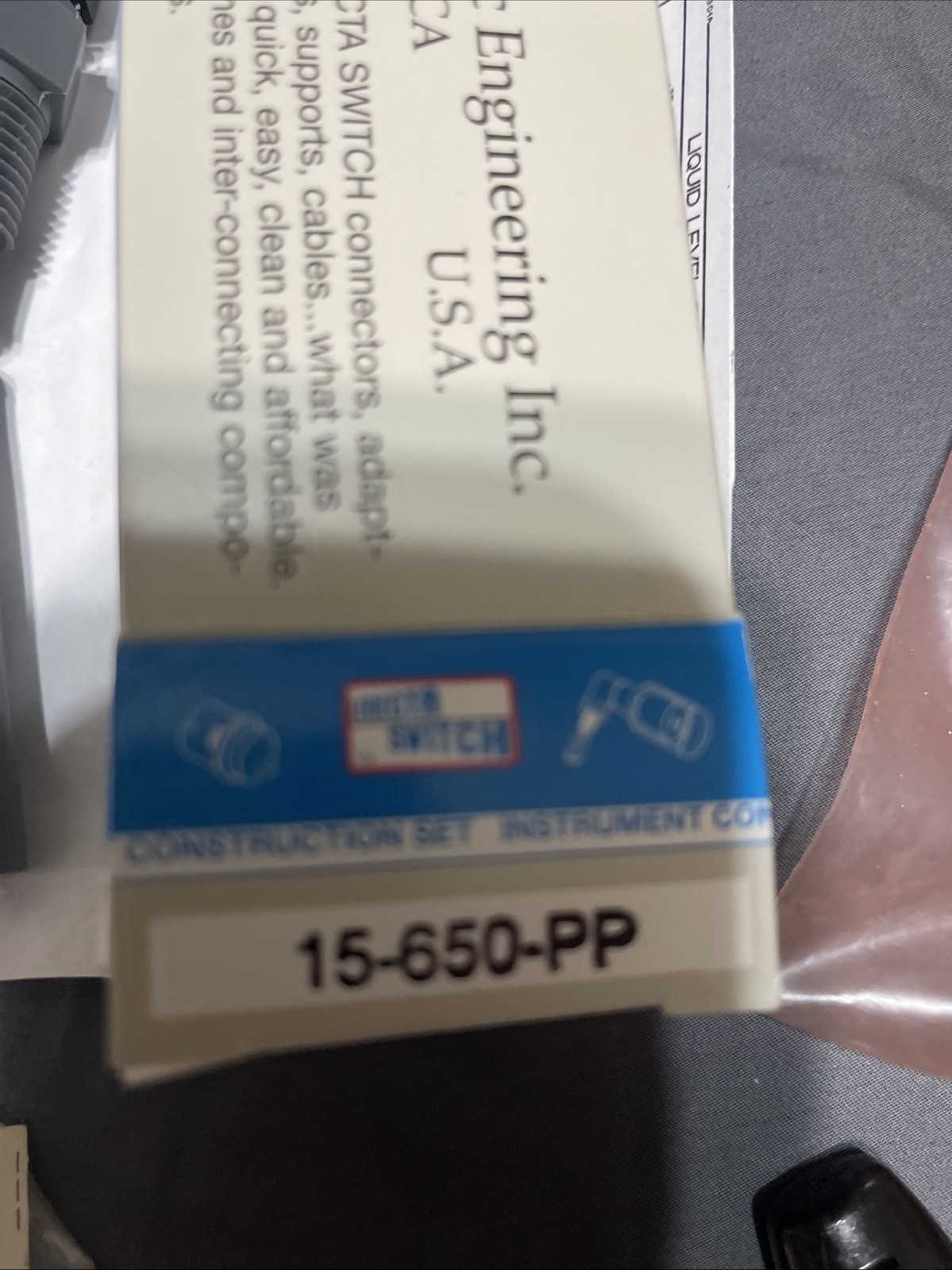ELECTRA SWITCH 15-650-PP / 15650PP (NEW IN BOX)