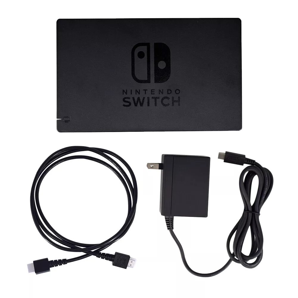 For Nintendo Switch Charging Dock Stations Kit AC Adapter Power Cable HDMI CABLE