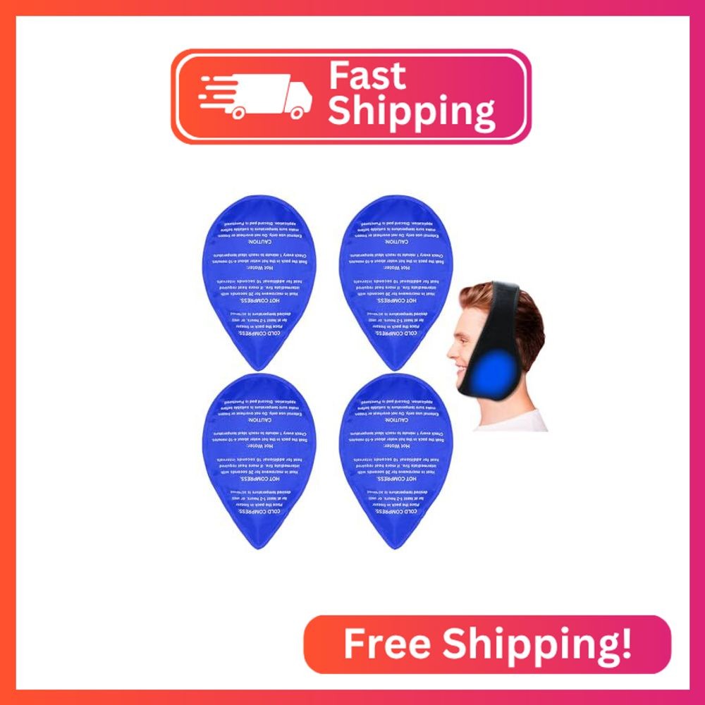 ZNÖCUETÖD 4 Packs Small Gel Ice Packs for Injuries Reusable Compatible with Wisd