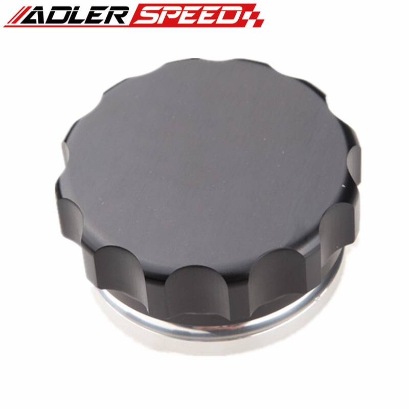1.5" inch Aluminium Alloy Weld On Filler Neck And Cap Oil Fuel Water Tank US