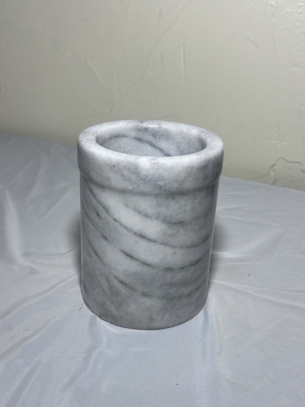 Marble Stone Wine Bottle Cooler Coaster Or Utensil Holder Heavy