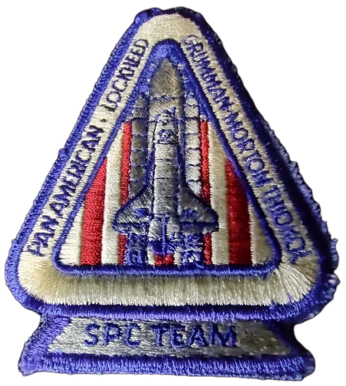Lockheed PAN American Grumman Morton Thiokol SPC Team Patch NASA Space Shuttle