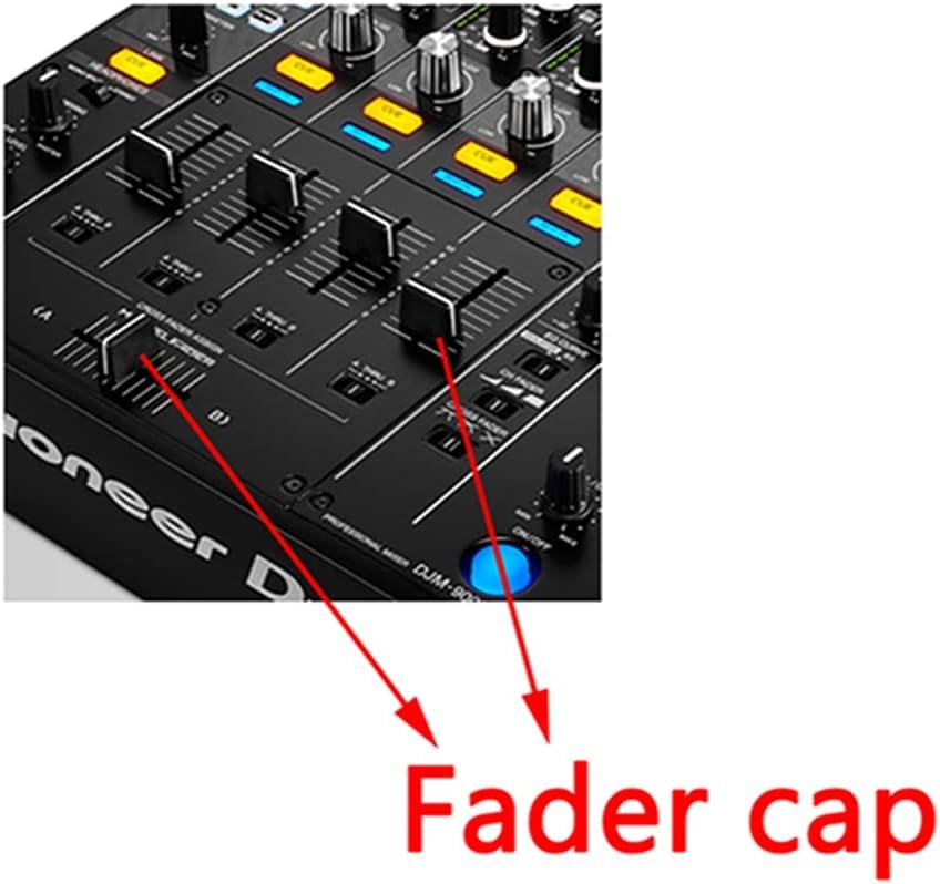 5 pcs Mixing Console Equalizer Fader Cap, Fader, Linear Potentiometer Slider Cap