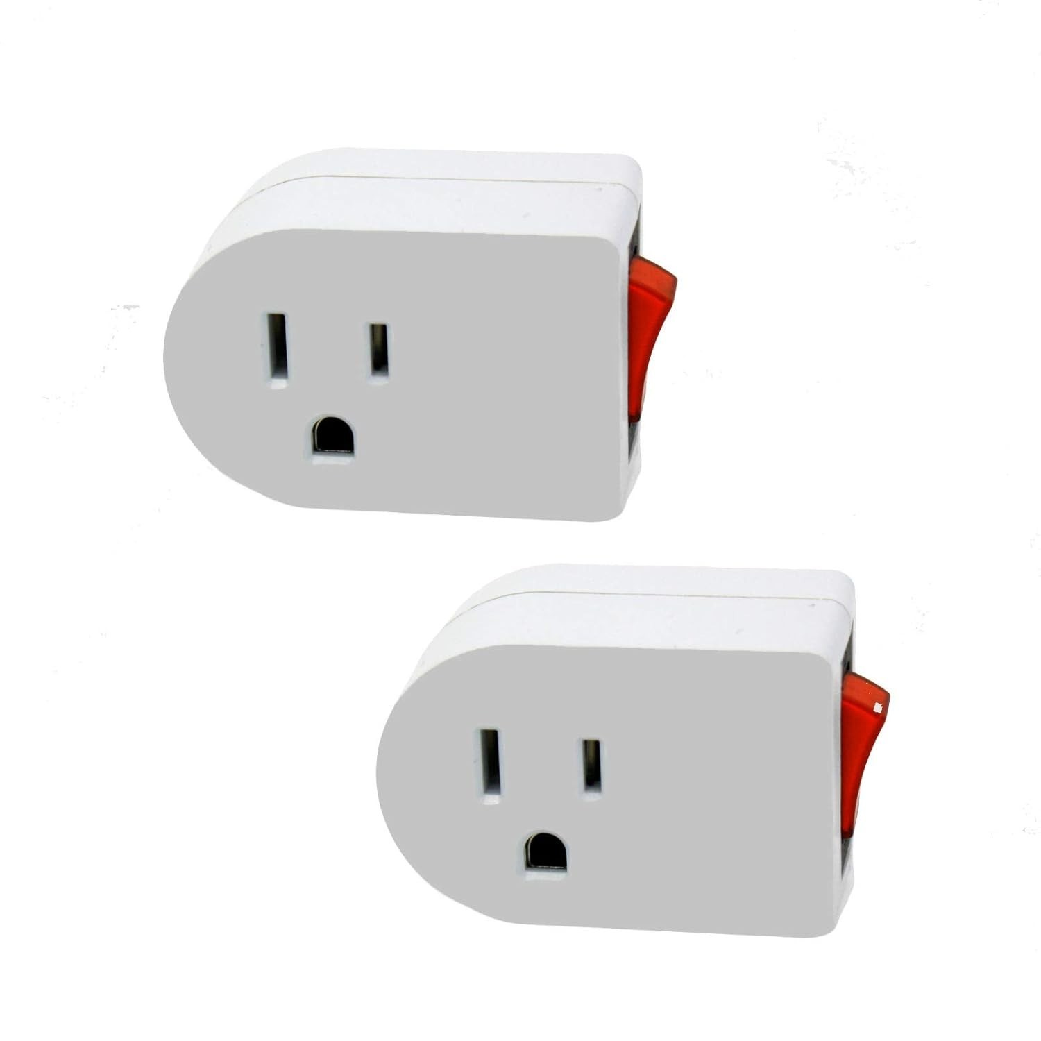 Convenient 15A White On/Off Switch with Red Indicator Light - Certified
