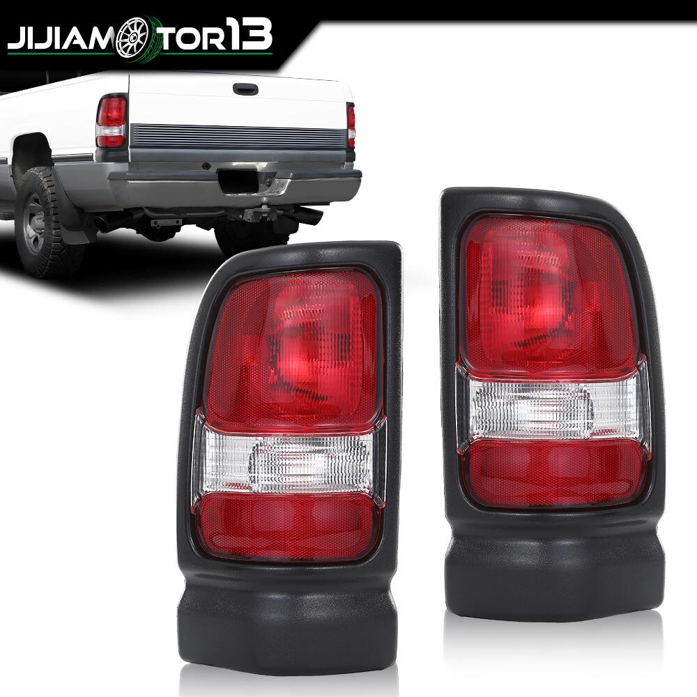 Tail Lights Fit For 94-01 02 Dodge Ram 1500 2500 3500 Pickup Rear Lamps Pair