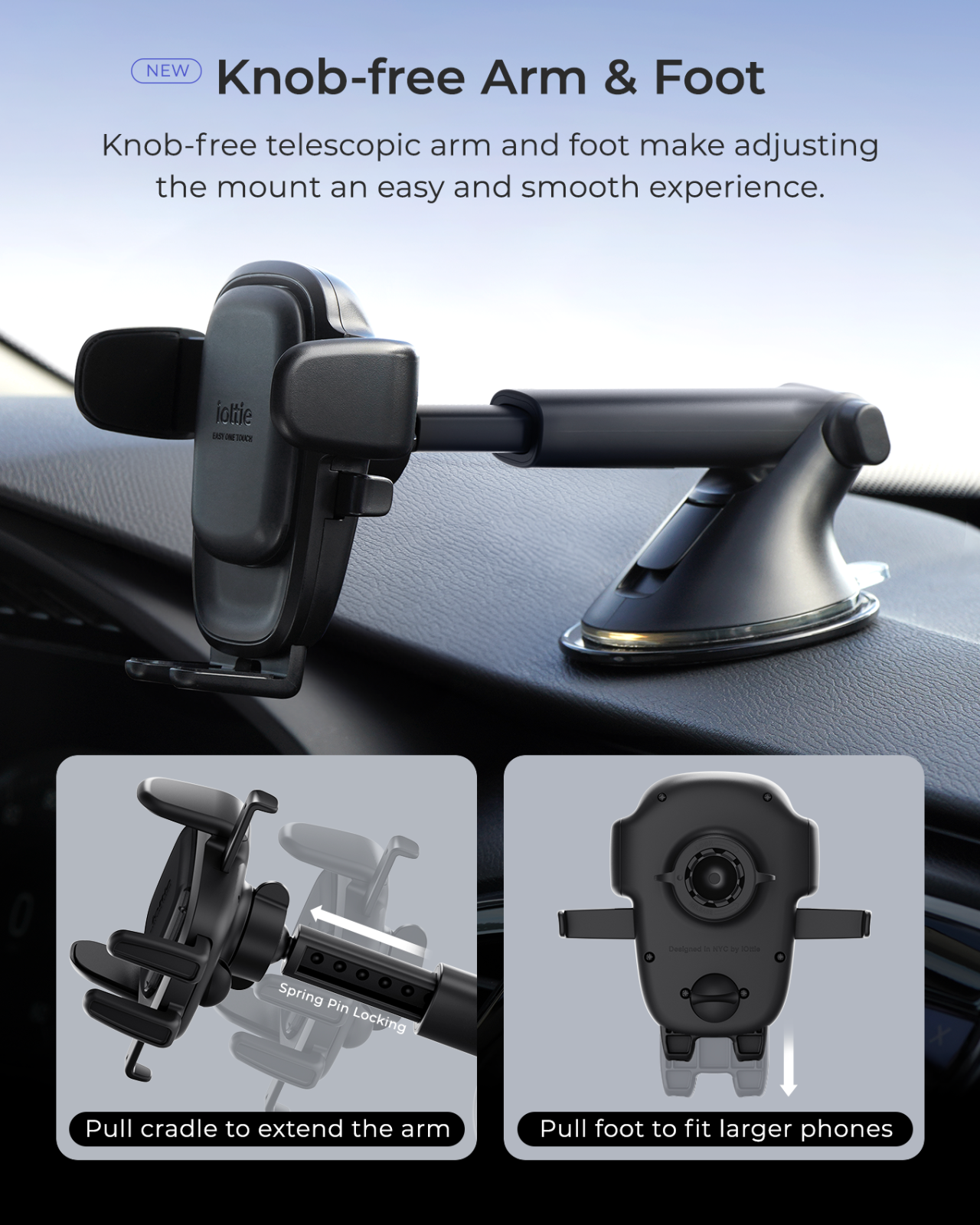 iOttie Easy One Touch 6 Universal Car Mount Dashboard & Windshield