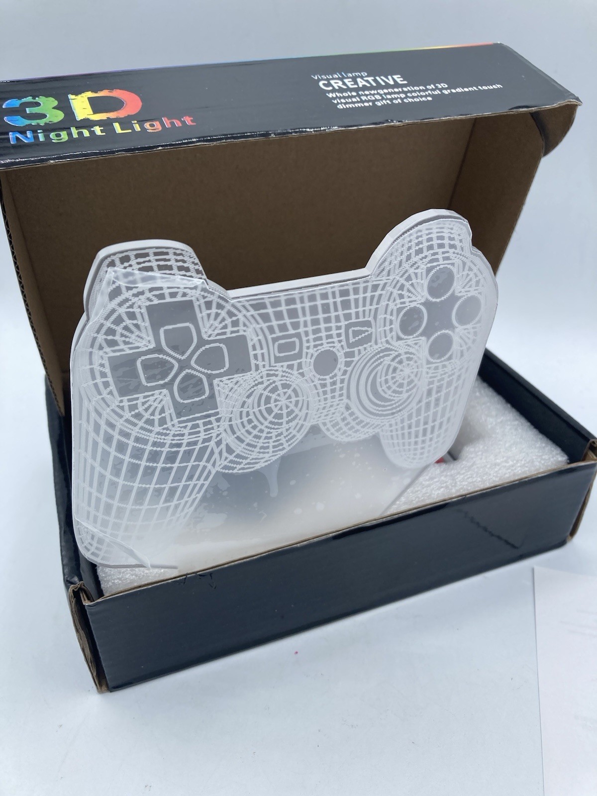 NEW Video Game Controller 3D Creative Visualization Lamp LED RGB NIB NIP