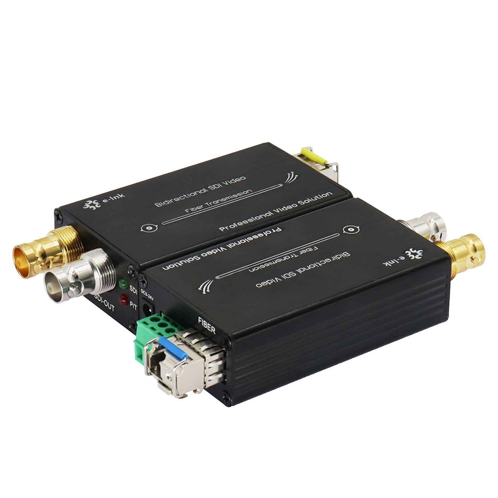 1080P Bi-directional 3G-SDI Fiber Converter 40km Audio Embedded for Live