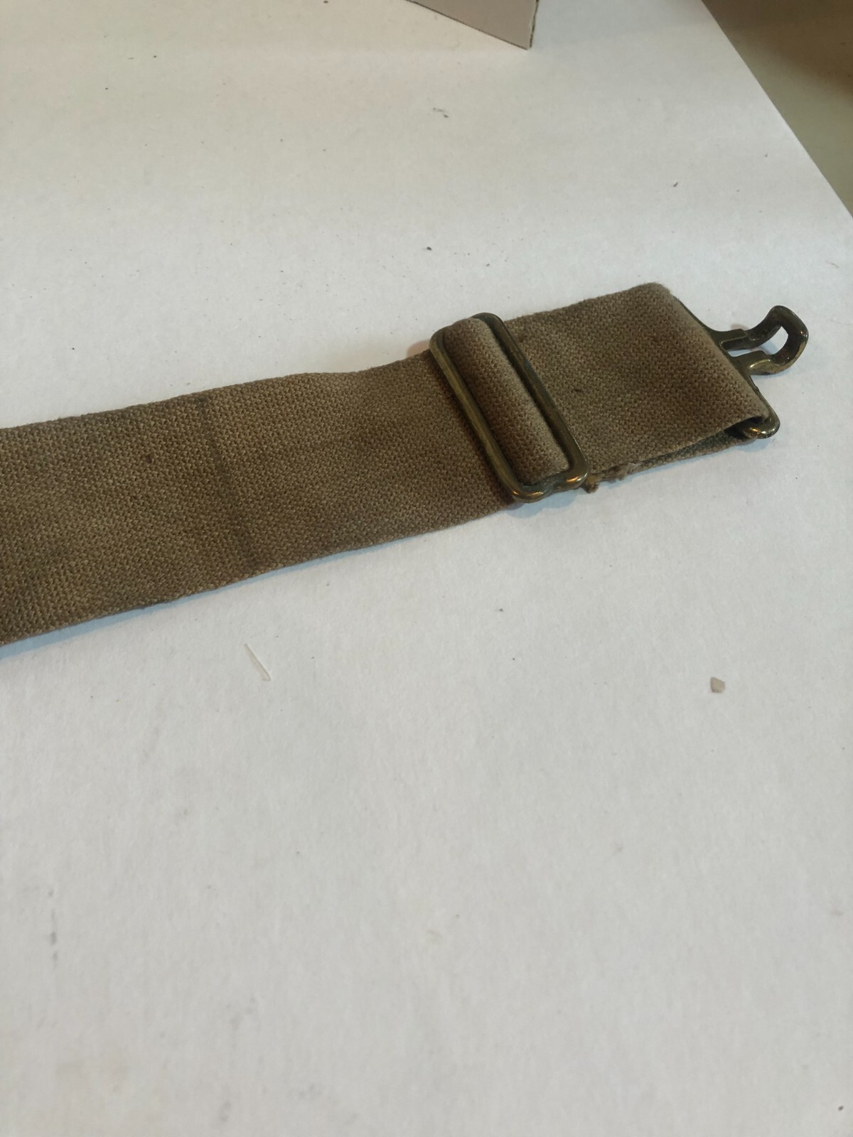 VINTAGE Green Canvas Ammo Gun Sling #PH1 BIN