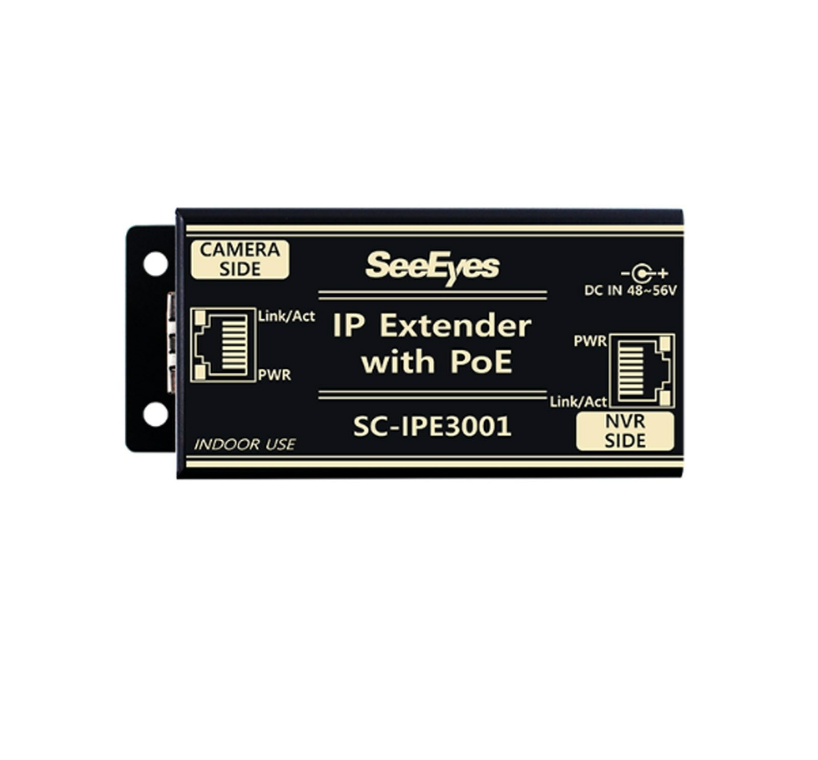 SeeEyes SC-IPE3001 UTP Ethernet Data + PoE Extender