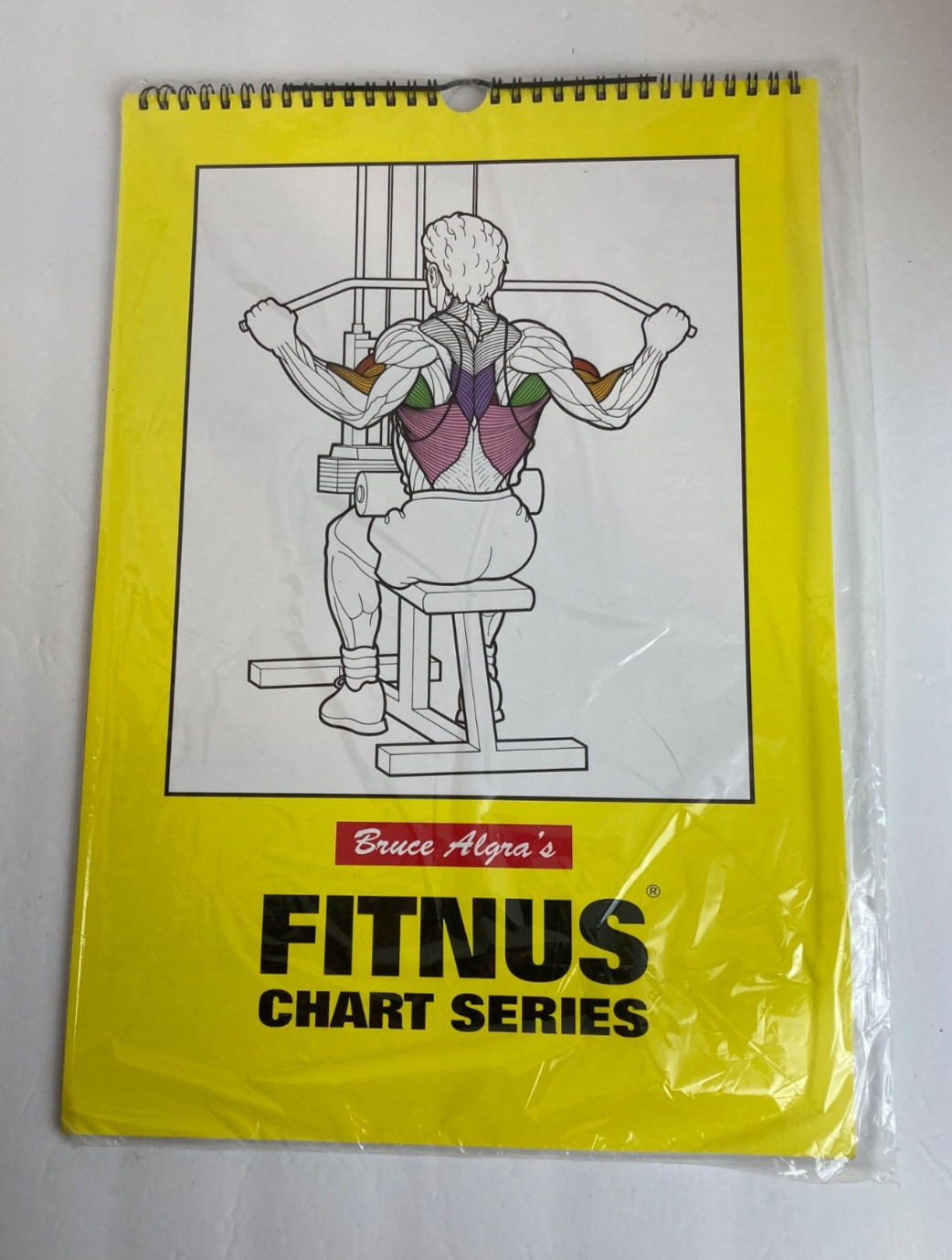 Bruce Algra FITNUS Chart Series – 12 Poster Set – Spiral Bound – New/Sealed