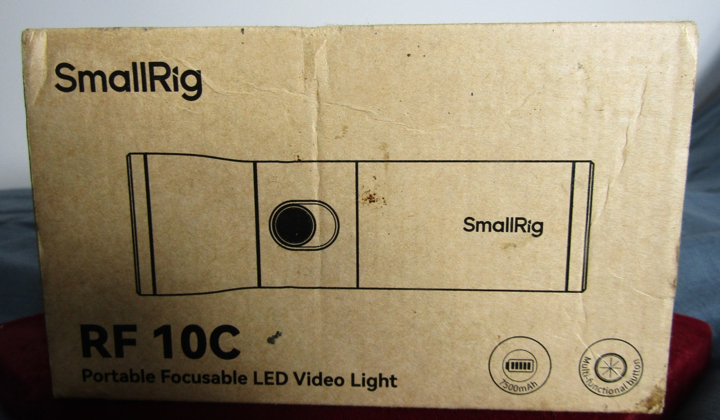 SmallRig RF 10C Mini Spotlight RGB LED Video Light 7500mAh 4 Color Flashlight
