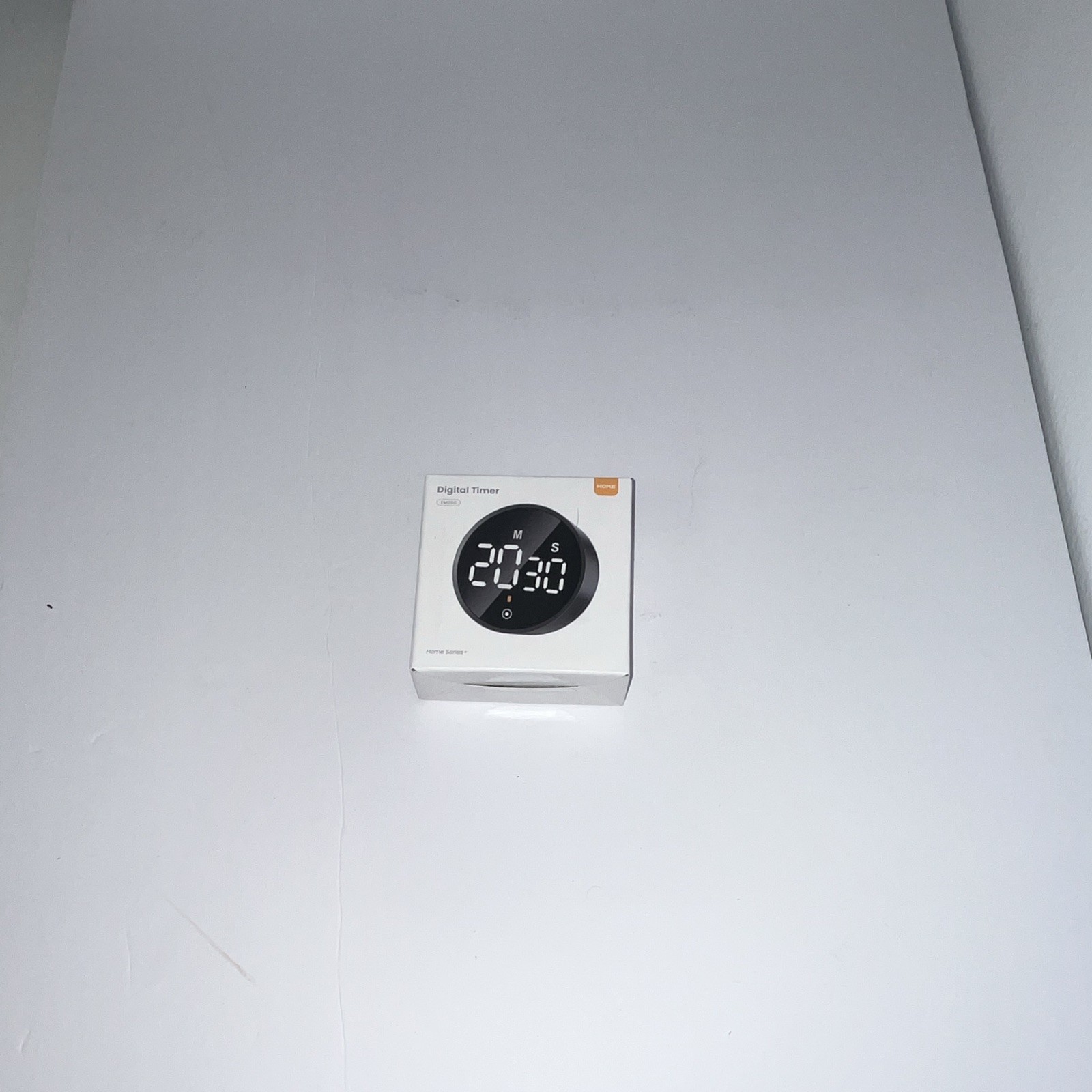 HOME EM280 Digital Timer Countdown Black Battery Powered Plastic Modern