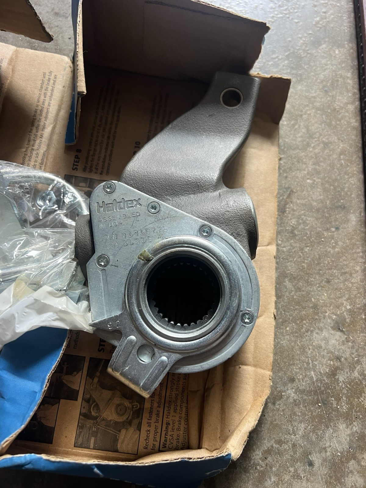 Haldex Automatic Brake Slack Adjuster HIQ00721 41910776 10277