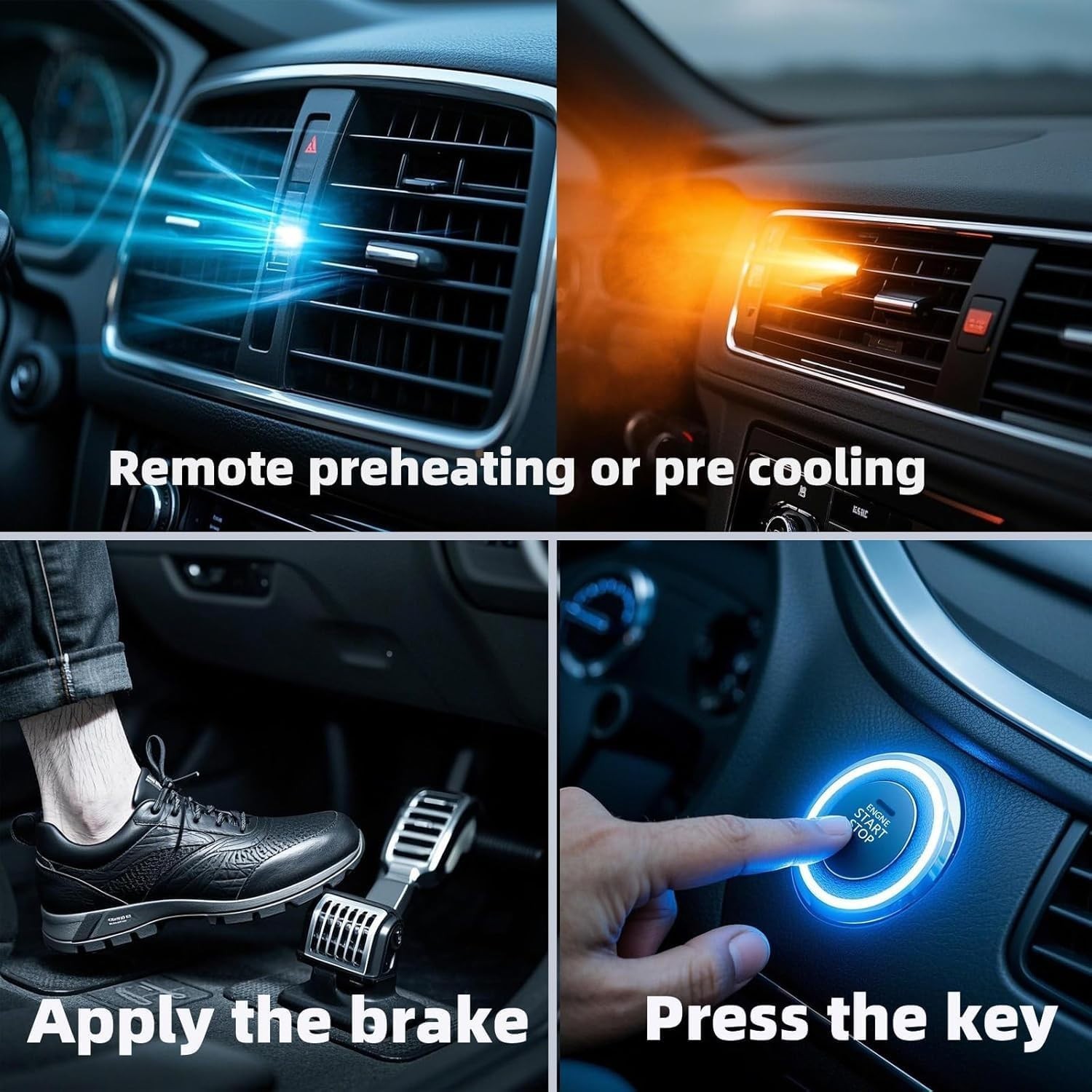 Keyless Entry & Remote Start System with Alarm for Ultimate Vehicle Security