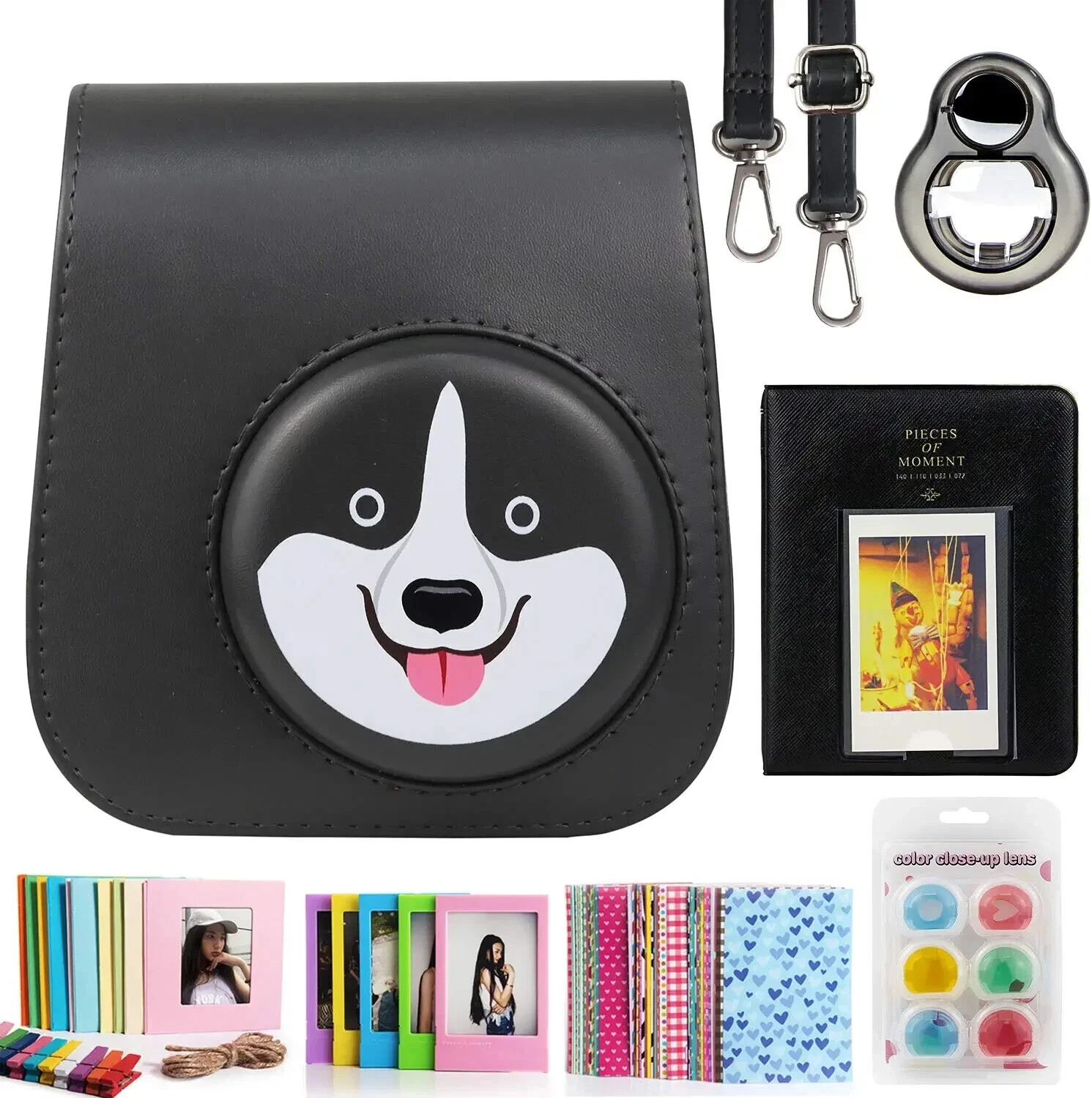 Compatible Mini 11 Camera Case Bundle with Album, Filters and Other Access