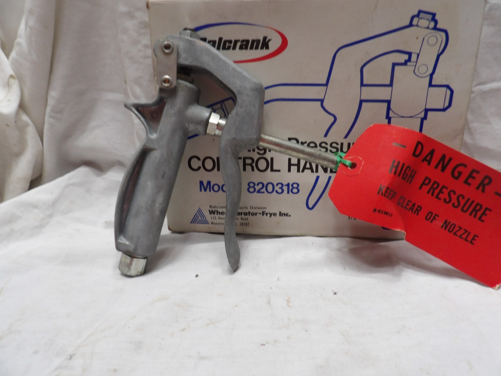 Balcrank High Pressure Grease Control Handle #820318
