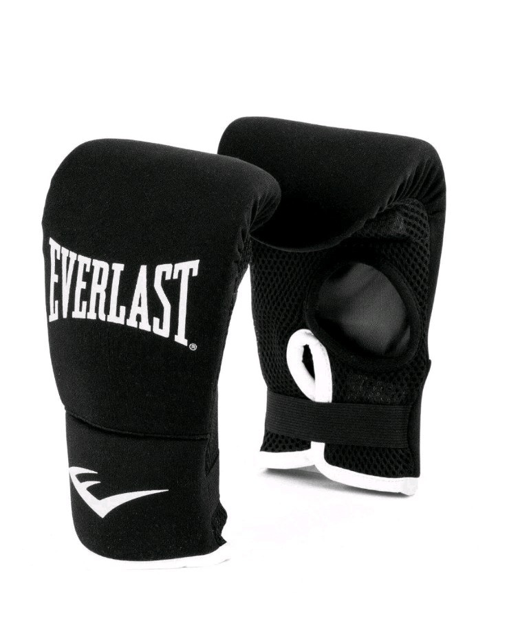 Everlast Core Slip On Cardio MMA Beginner Boxing Gloves Antimicrobial - New