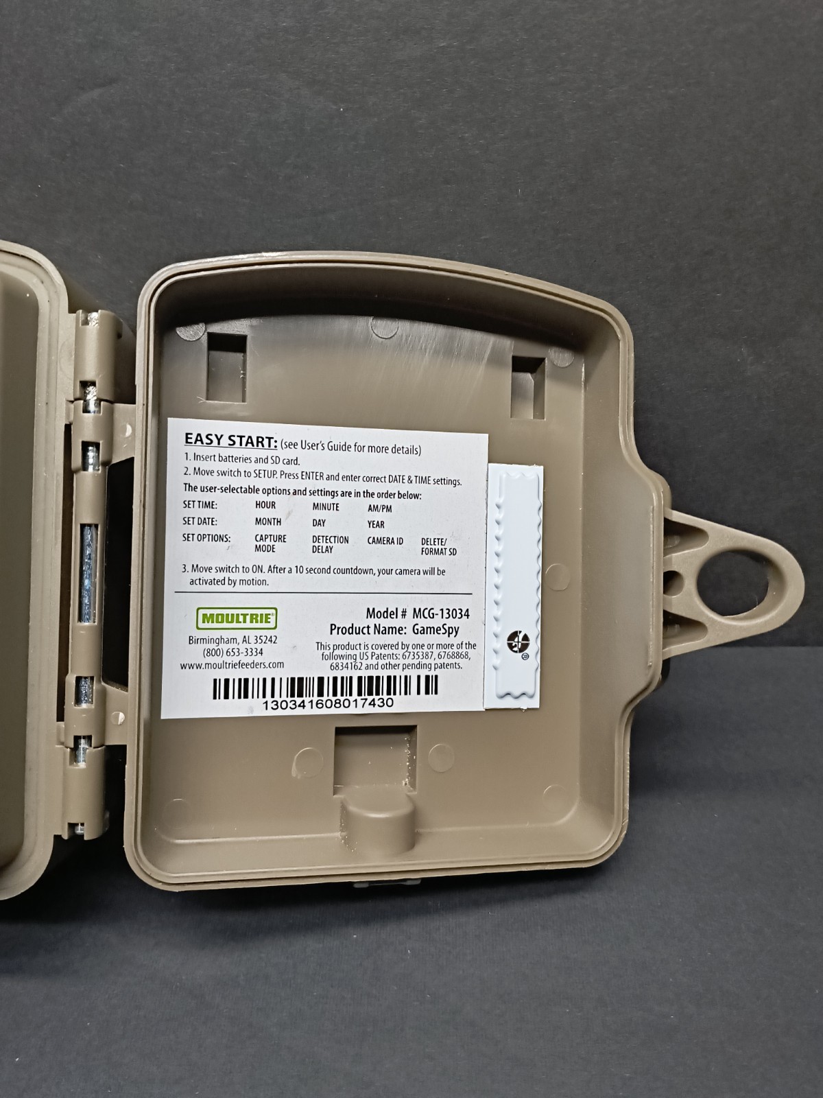 MOULTRIE TRAIL CAMERA MCG-13034