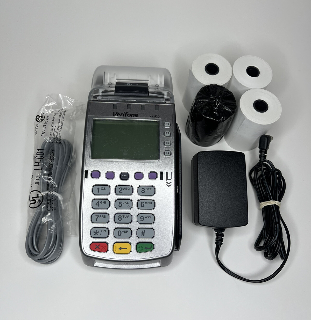 Verifone VX520 - VX 520 Credit Card Machine Terminal Reader w/ Power Cord