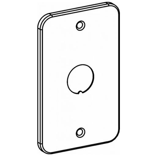 Orbit WHBC-BK Utility Cover 2.5 Inch X 4.13 Inch 0.5 Inch KO (Qty of 10)