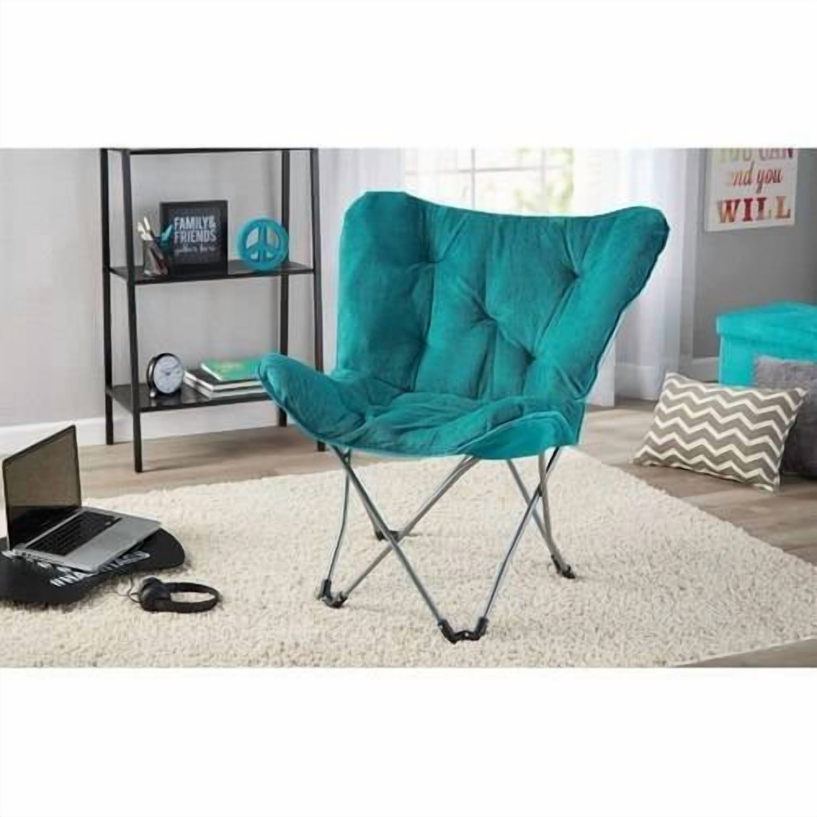 Fabric Folding Butterfly Chair, Multiple Colors