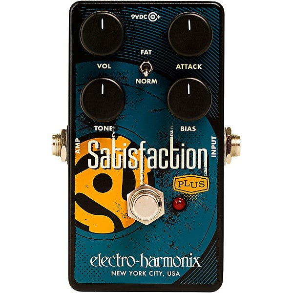 Electro-Harmonix Satisfaction Plus Fuzz Guitar Pedal