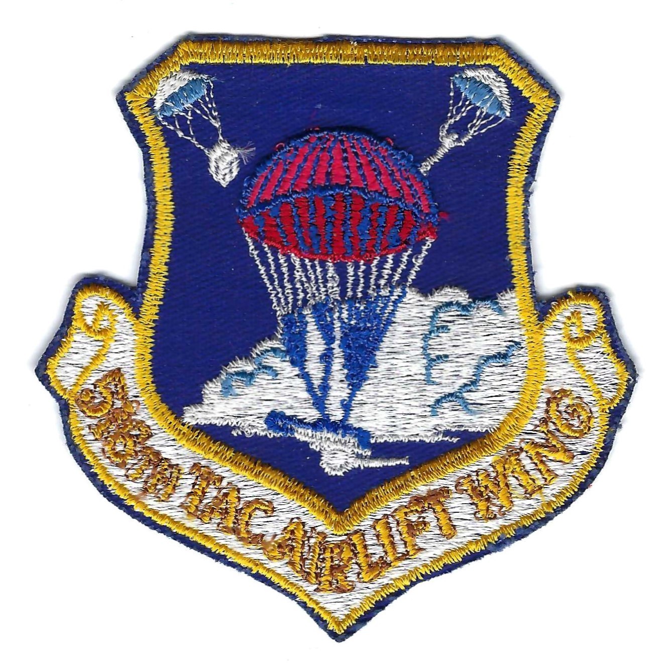 ORIGINAL 1960's-70's 516th TAC AIRLIFT WING (SCHIFFLI MADE) patch
