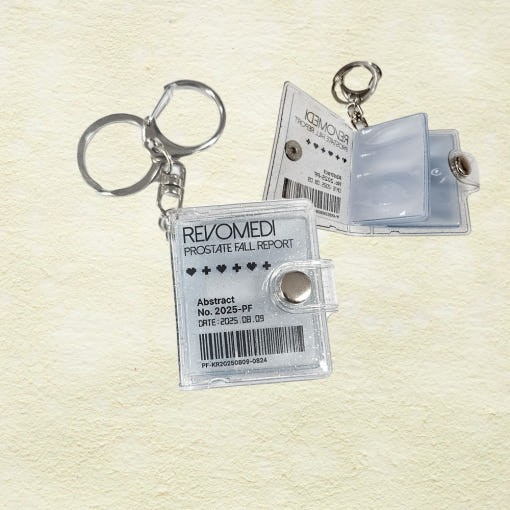 Webtoon MD [ Prostate Fall Report 전함보 ] ID Photo Album Keyring 앨범 키링 (BEONGD374)