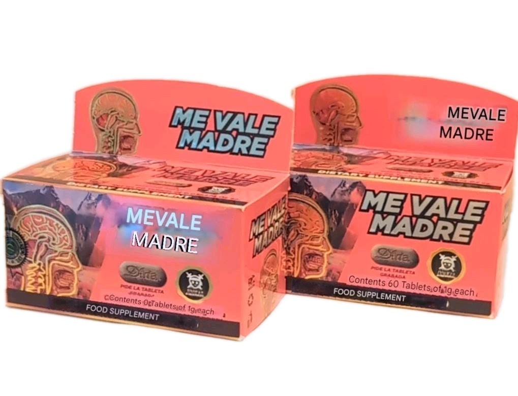 2 Pack! Me Vale Madre 60 Tablets Headache Migraine & Stress