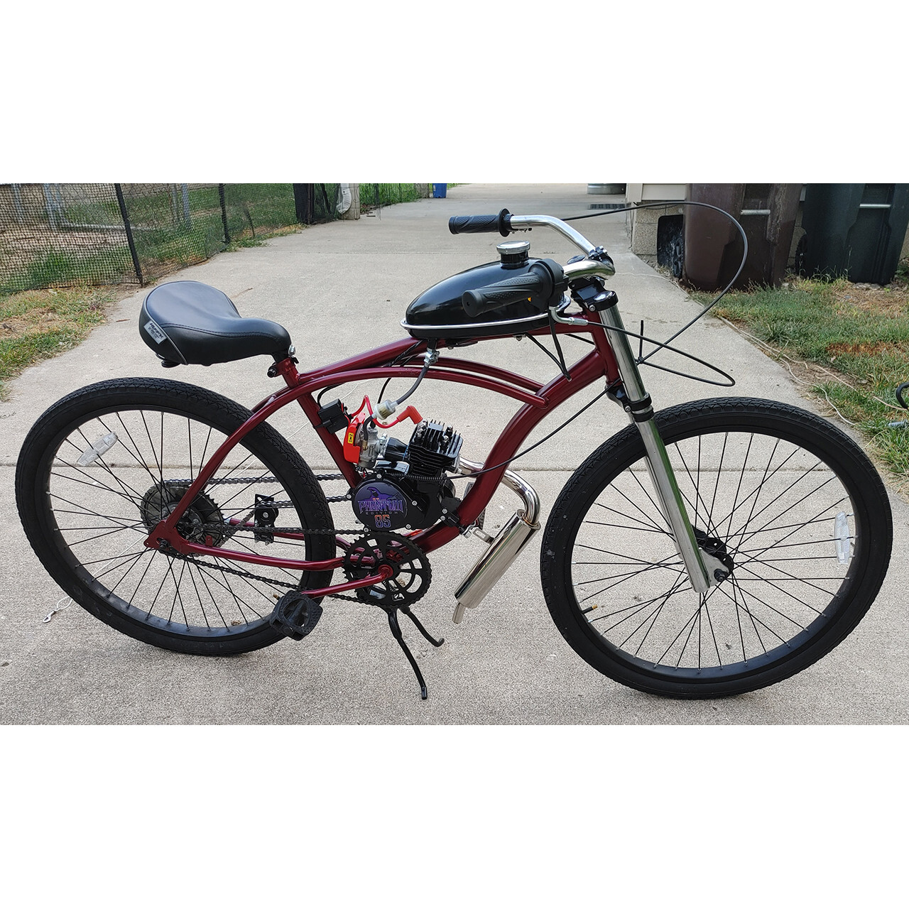 ZTMoto Phantom 85 V3 - Complete 52mm Bore 2 Stroke Motorized Bicycle Engine Kit