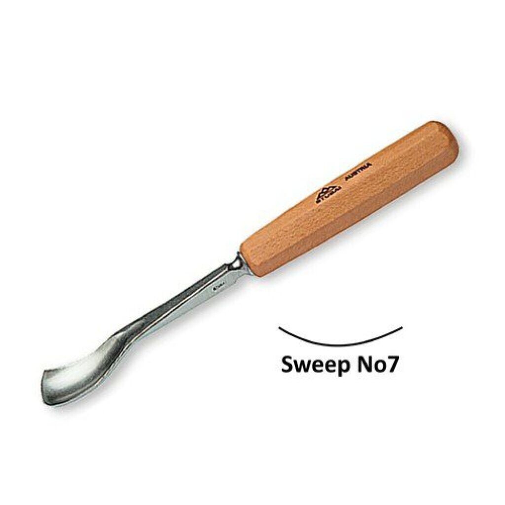 552803 Stubai 3mm No7 Wood Carving Spoon