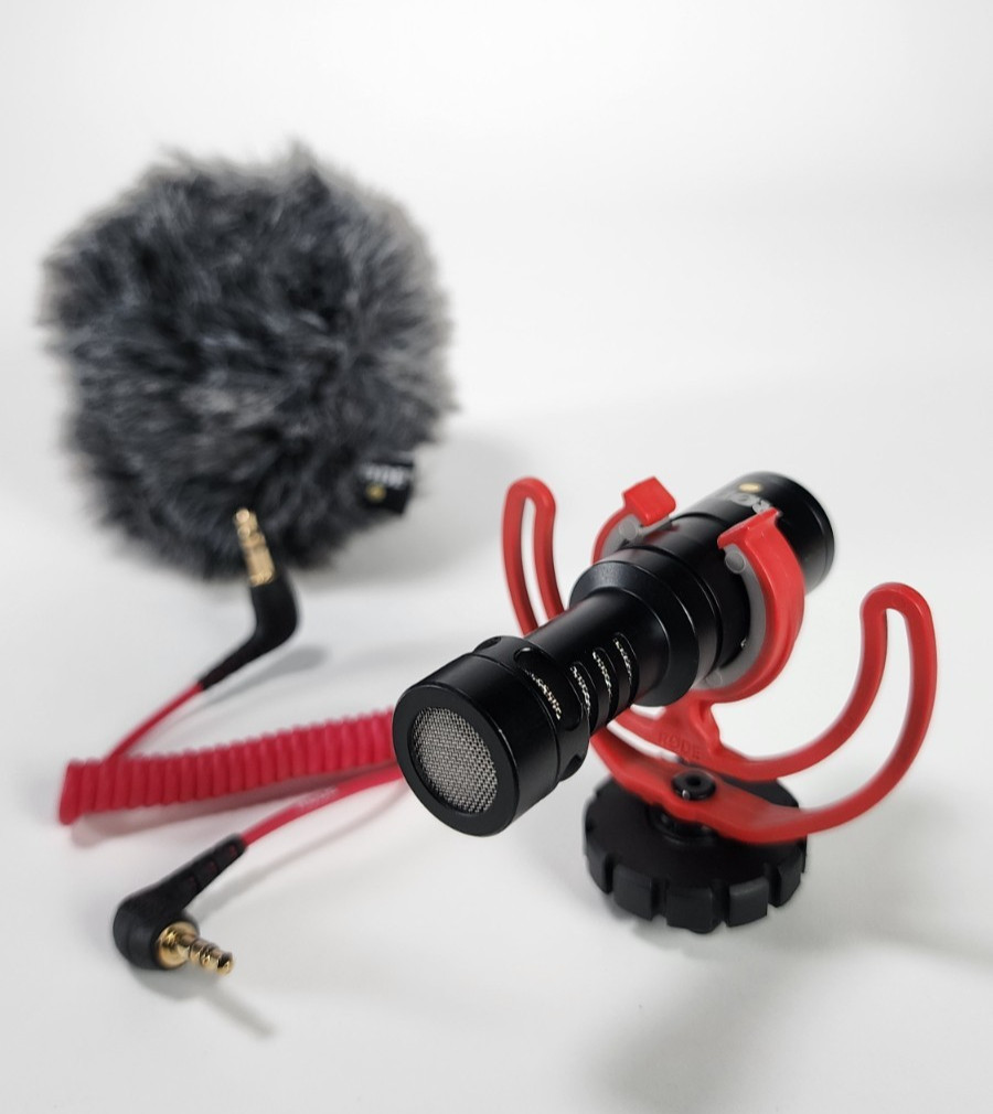 Rode VideoMicro Compact On-Camera Shotgun Microphone w/ Rycote Mount & Deadcat
