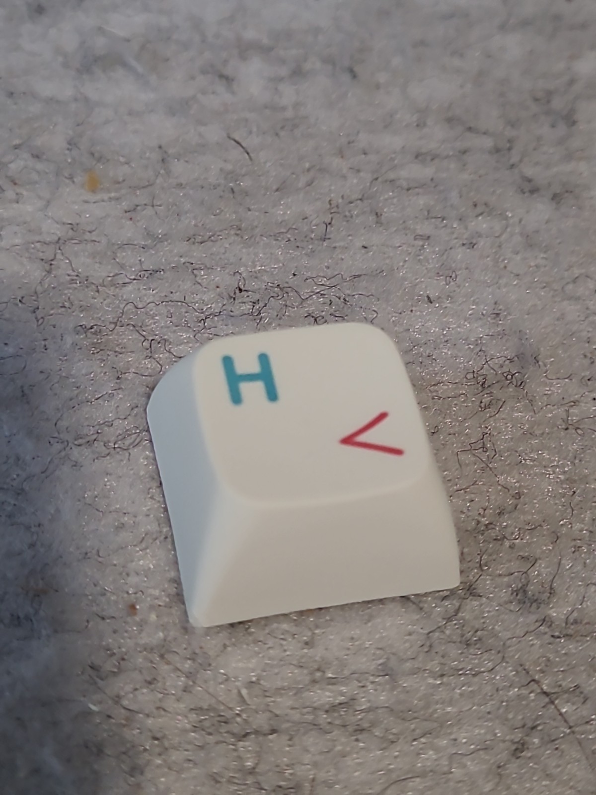 Bluetooth Wireless Keyboard - Replacement Key "CAP" White